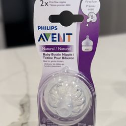 Brand New Philips Avent Bottle Nipples (Flow 0)