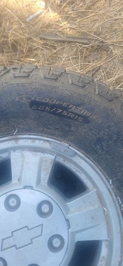 265/75R15 Tires With Rims 