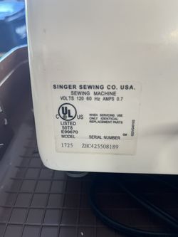 Singer Sewing Machine