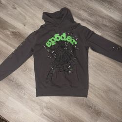 Sp5der Hoodie Electric Green