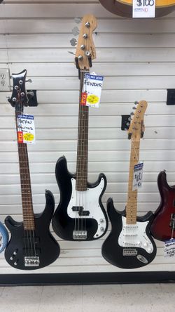Fender bass guitar