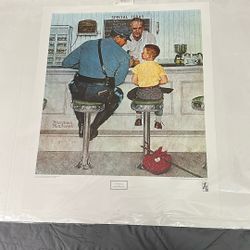 The Runaway By Norman Rockwell 22x20