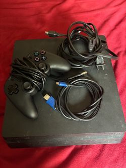 PS4 + wired remote + two free games