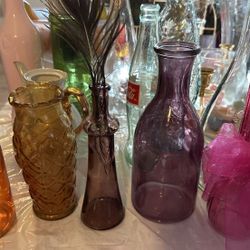 Vases-cups-vintage Bottles Lots of nice things Each $2 Only Or All for a Great price