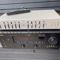 Stereo Receiver Yamaha Ecualizer 