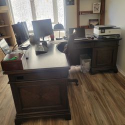 Wooden Desk With chair 