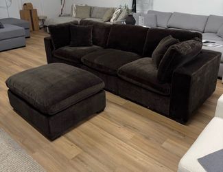 Velvet sofas,ottoman,no credit needed,same day delivery 🚚,cloud sofas