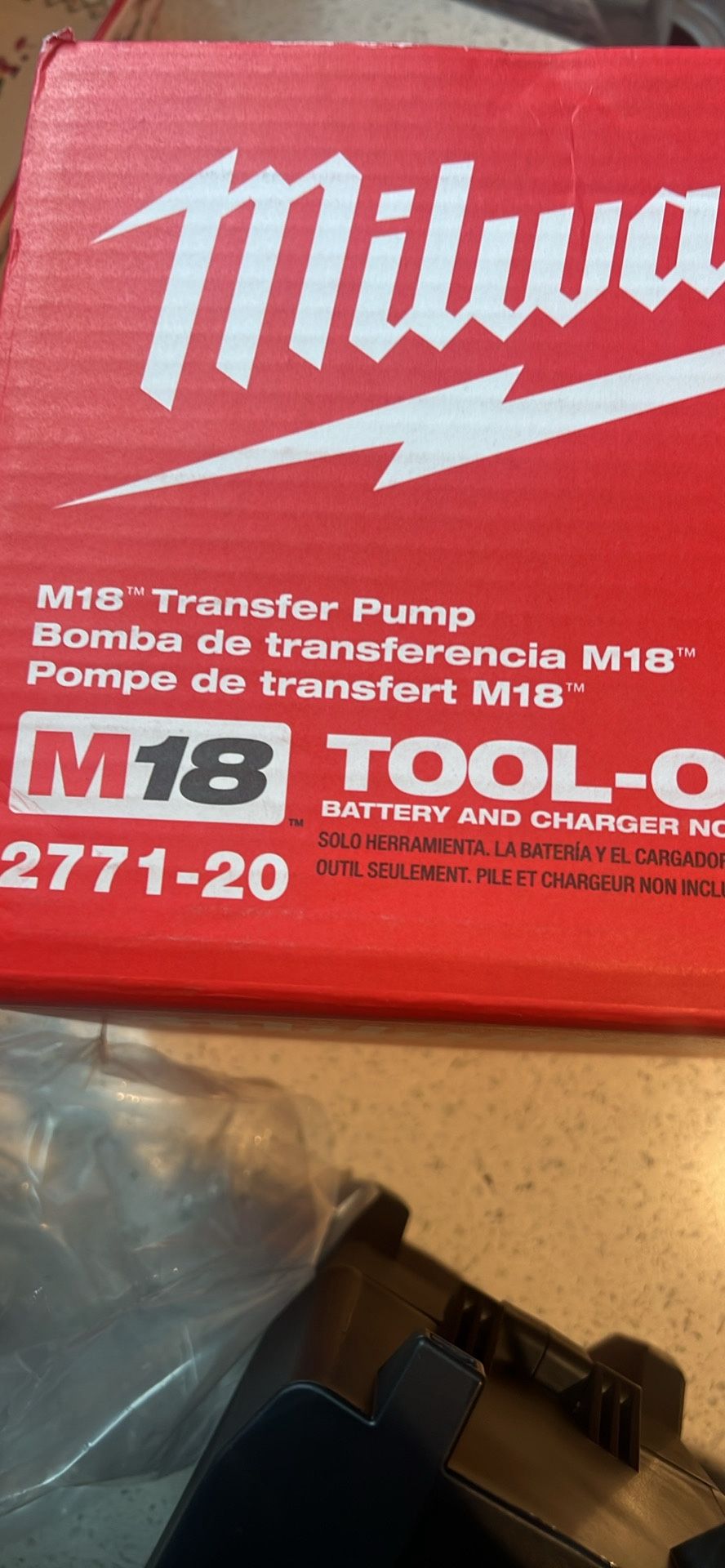 M18 Milwaukee Transfer Pump