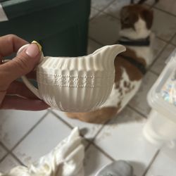 Sugar and Creamer Bowl