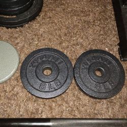 2 Yes 4 All Weight Plates,2×8lbs. $12.