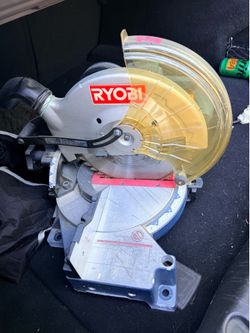 Ryobi chop saw 10 inch blade