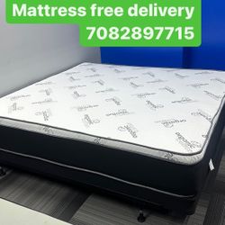Huge sale for Mattress And Box Twin size mattress and box 150.$ full 190$ Queen 200$ king 290$. Mattress And Box and frame and headboard. King 580$ Qu