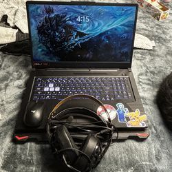 Asus 17.5” Gaming Laptop And Accessories 