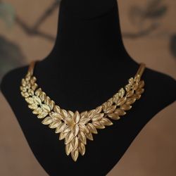 Copper With 18k Gold-plated Necklace 