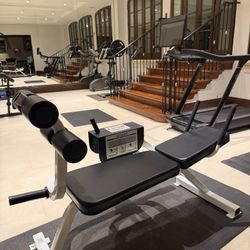 Quantum Power Crunch 1000 Abdominal Bench For Crunches + Weight Training 