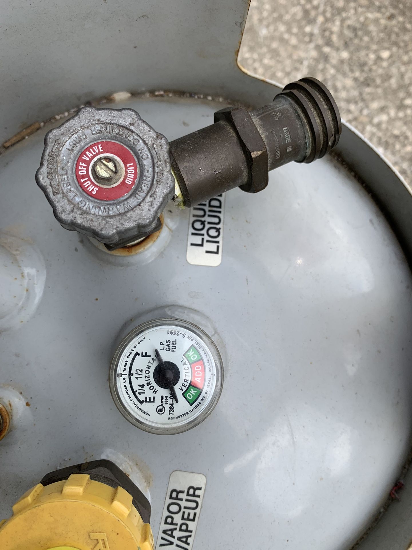 Forklift Propane Tank