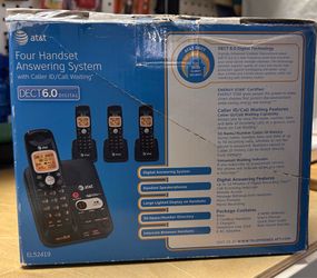AT&T DECT 6.0 digital cordless phone set