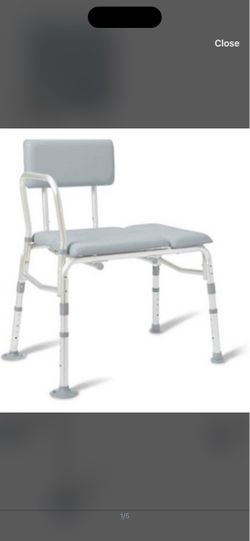 Padded Shower Chair with Back