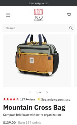 TOPO DESIGNS  Mountain Cross Bag