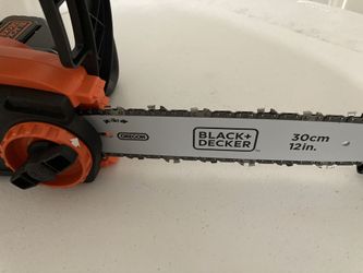 New Black and Decker chainsaw