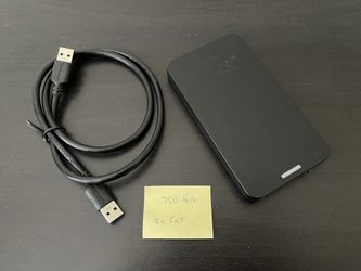 Hitatchi 750GB 2.5" Macbook Pro Hard Drive in Sabrent External USB Enclosure