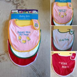 *NEW* Holiday Baby Bibs Set of 3