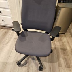 gray steelcase amia task/office chair