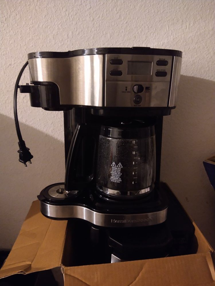 Hamilton beach dual coffee maker