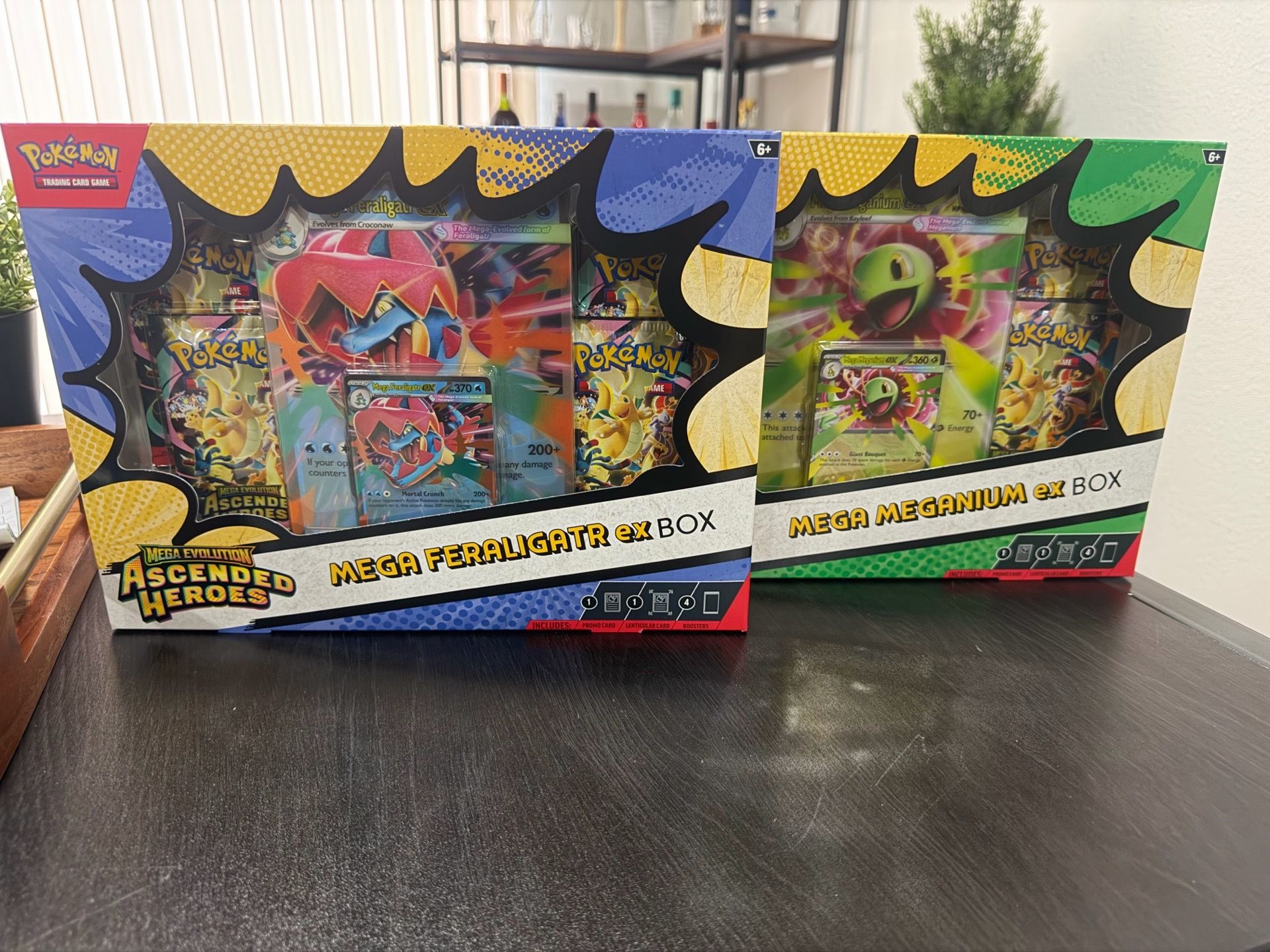 Pokémon Mega Feraligatr & Mega Meganium EX Boxes 🔥 Sealed