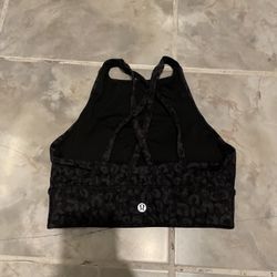 Lululemon Women's Energy Sports Bra Camouflage Size-4