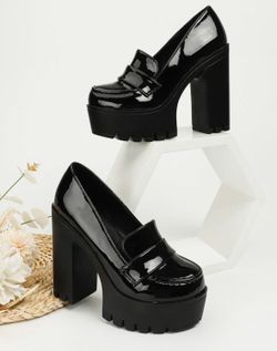 Black Platform High heels