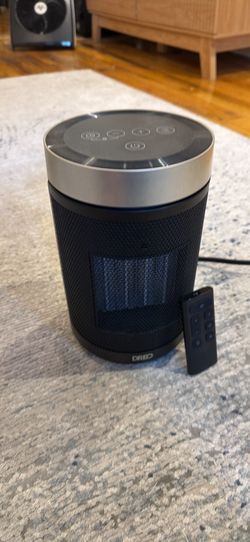 Portable space heater w/ control