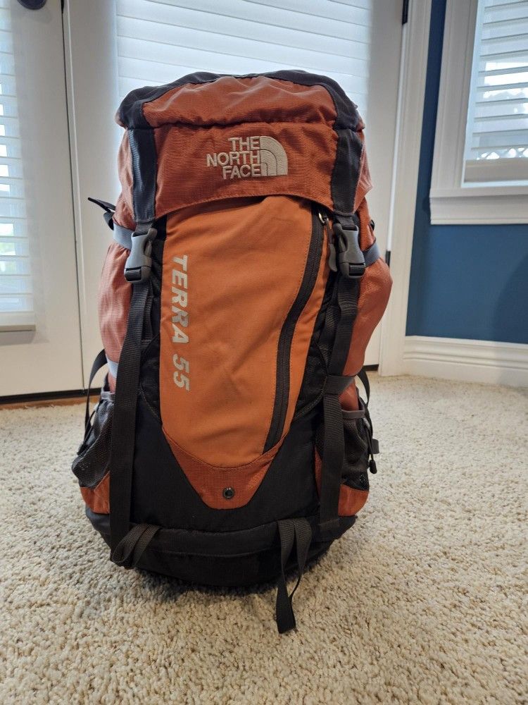 North Face Terra55 backpack.