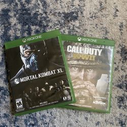 Xbox One Games | Mortal kombat & call Of Duty 