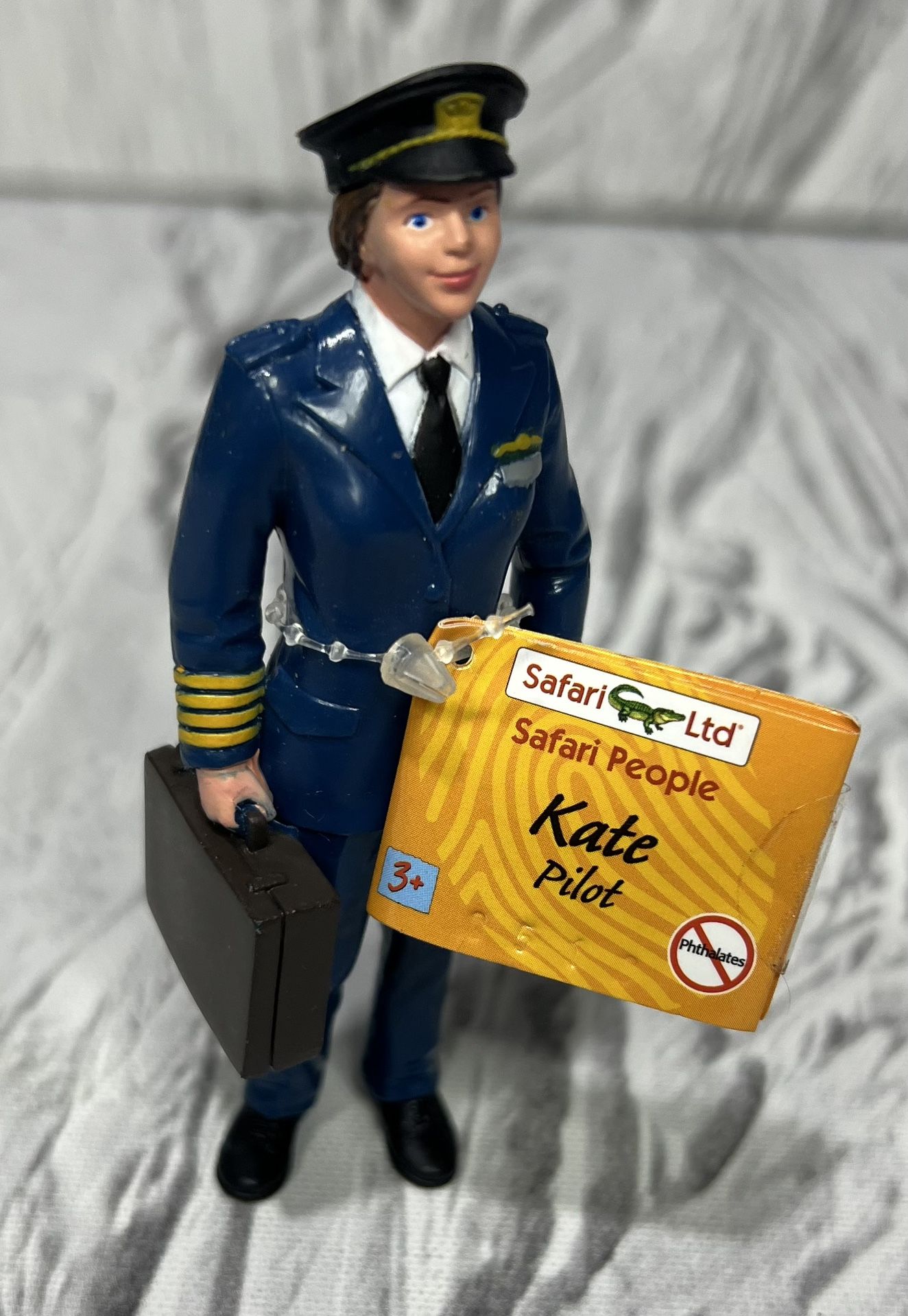 Safari Ldt Kate Pilot Toy Figurine 4” Safari People New
