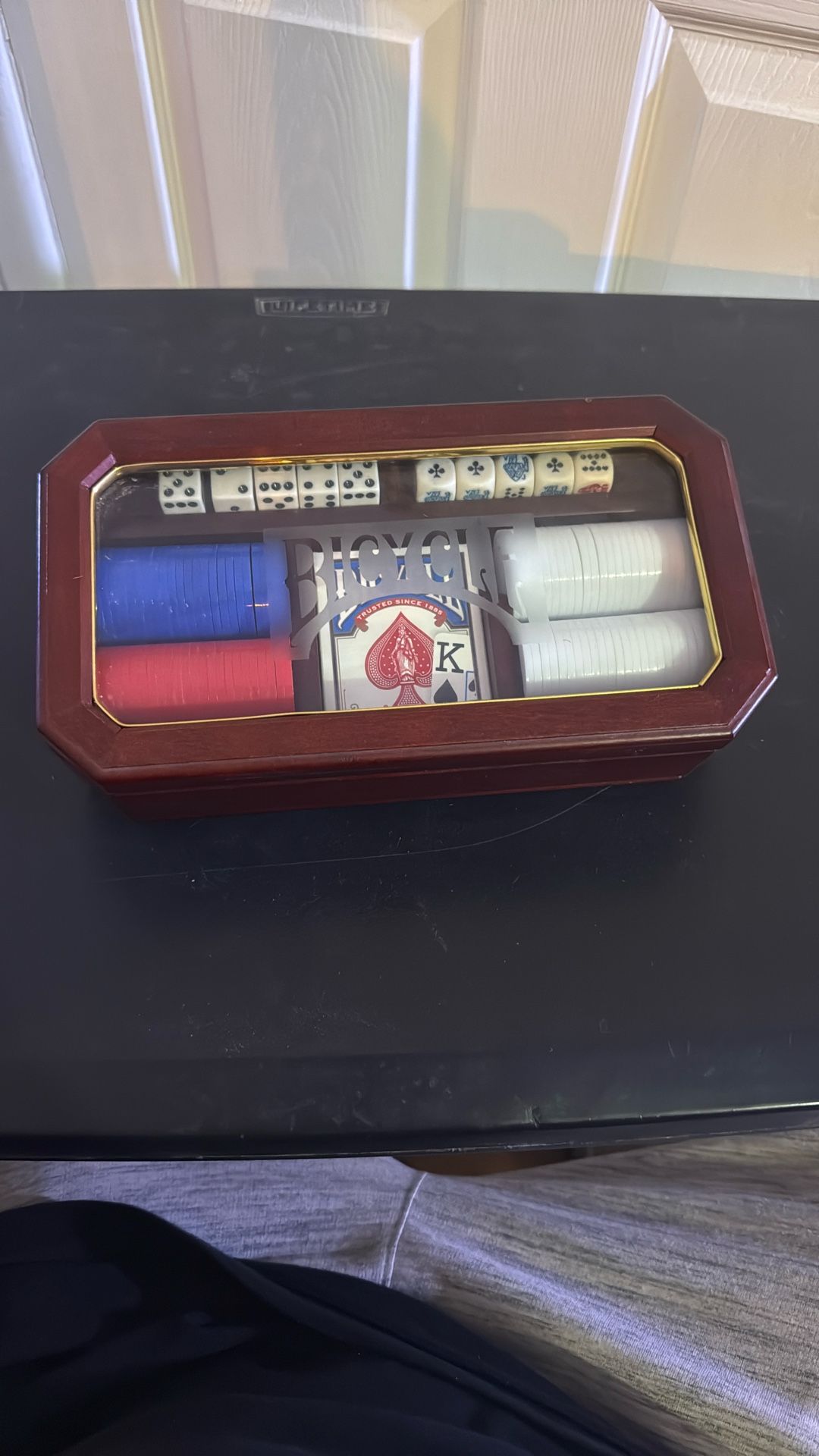 Vintage Bicycle Poker Game Set