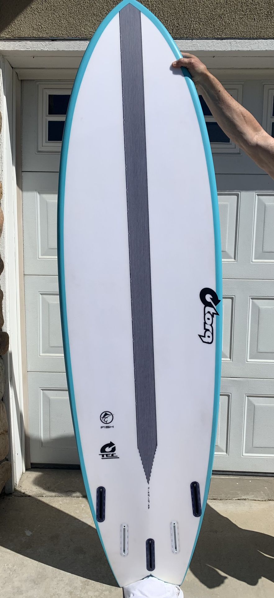 7’2” TEC Torq Fish. High Performance , Clean