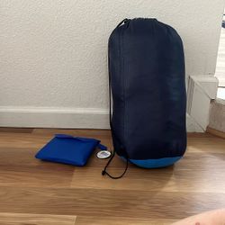 Sleeping Bag And Rain Coat 