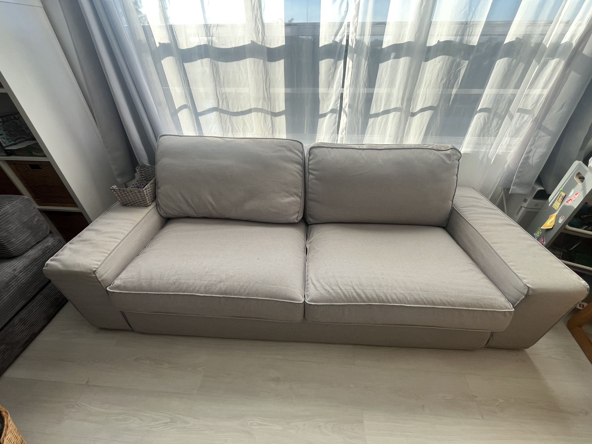 Ikea Kivik Couch Sofa Grey Moving Needs To Go Asap