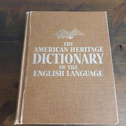 The American Heritage Dictionary of the English Language (1969 Edition)