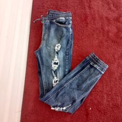 Thrill denim joggers size 16 for girls 