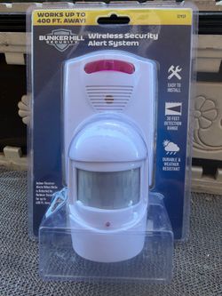 Bunker Hill Security Wireless Security Alert System, model 57937