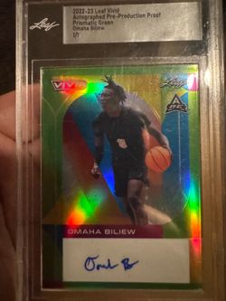 Basketball card  autograph  1/1