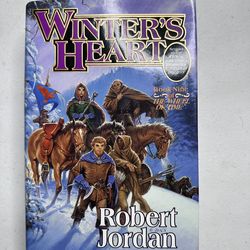 Winter's Heart Robert Jordan 2000 Hardcover/DJ First Edition 1st Printing