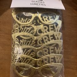 Bride Crew Glasses 