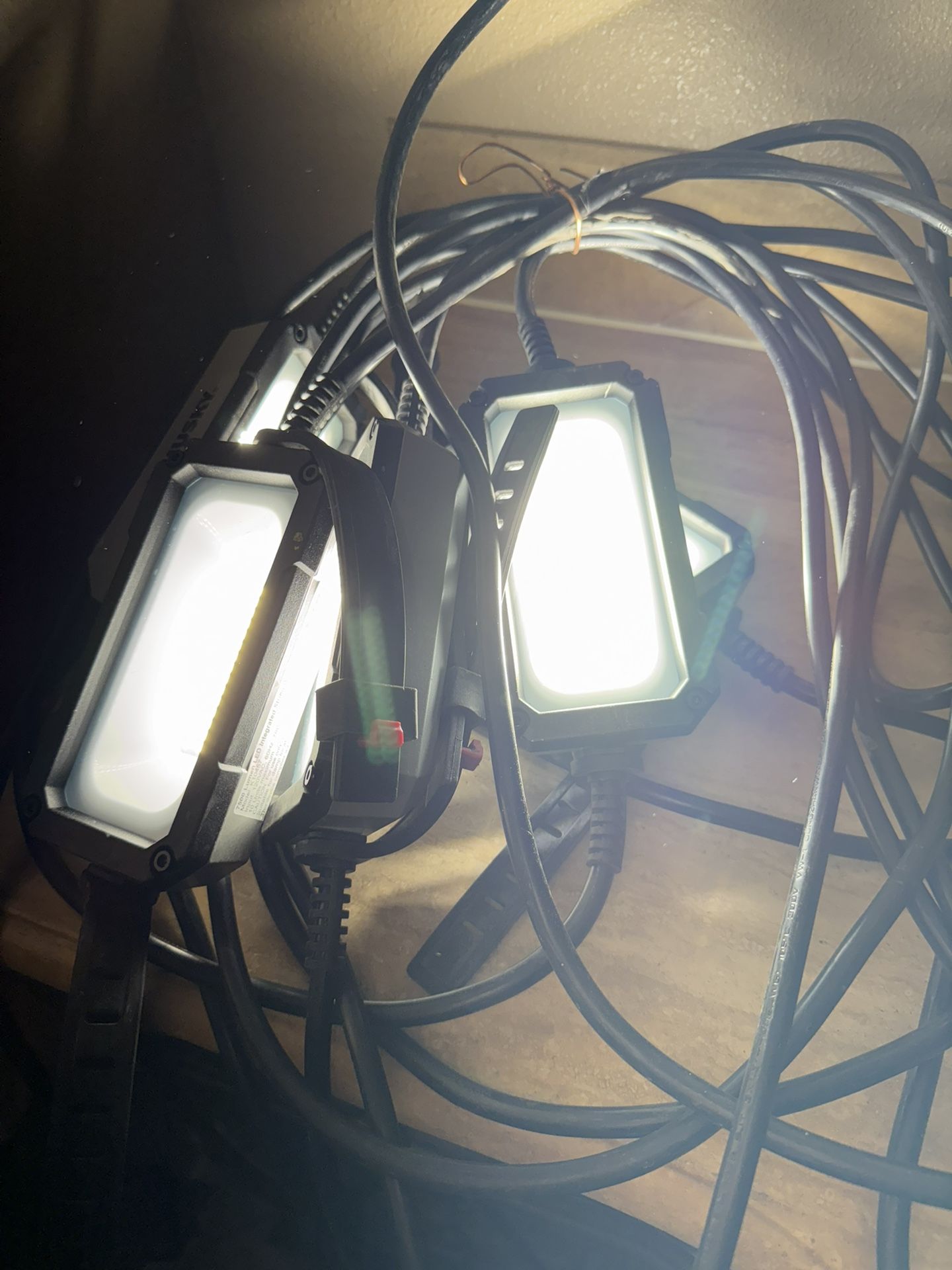 Husky 7500 Lumen LED Construction Light 50ft