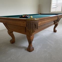 Pool Table 8ft- Brunswick- Free Pro Delivery