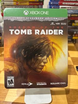Tomb Raider Steel Book Xbox One