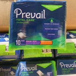 Prevail Total Care Underpads 