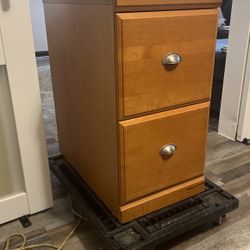 Sturdy, Wood File Dresser
